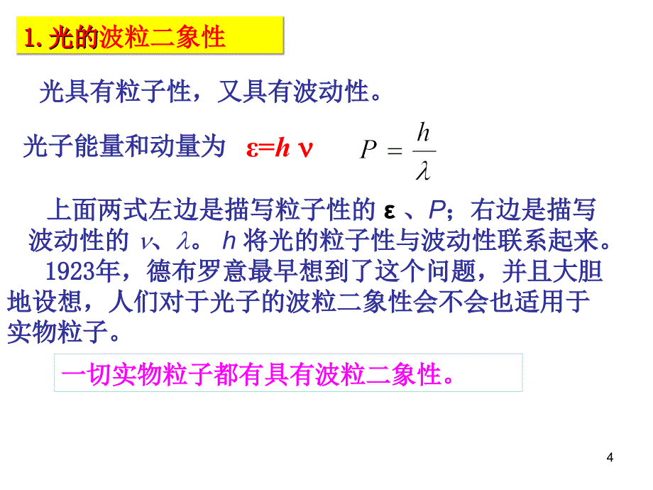 人教版高中物理选修35第17章第3节粒子的波动性_第4页