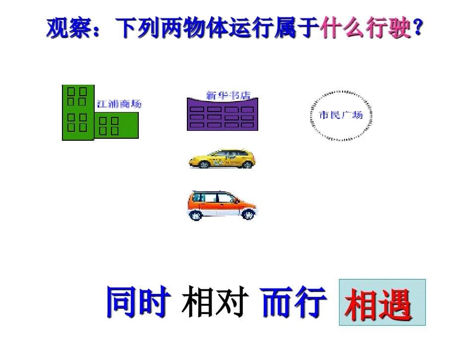 五年级数学上册相遇问题3课件_第5页