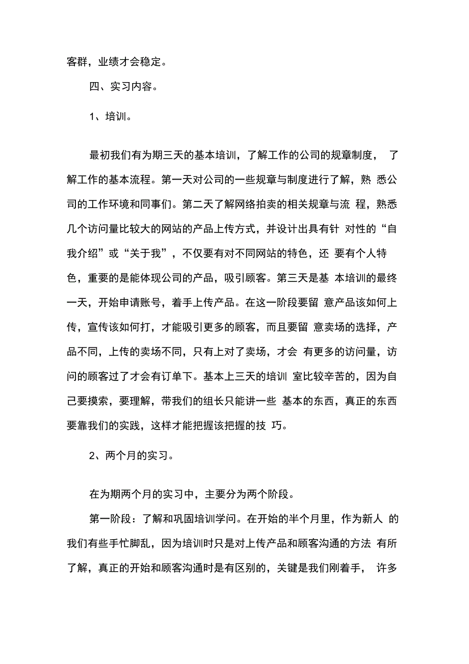 电子商务工作报告_第3页