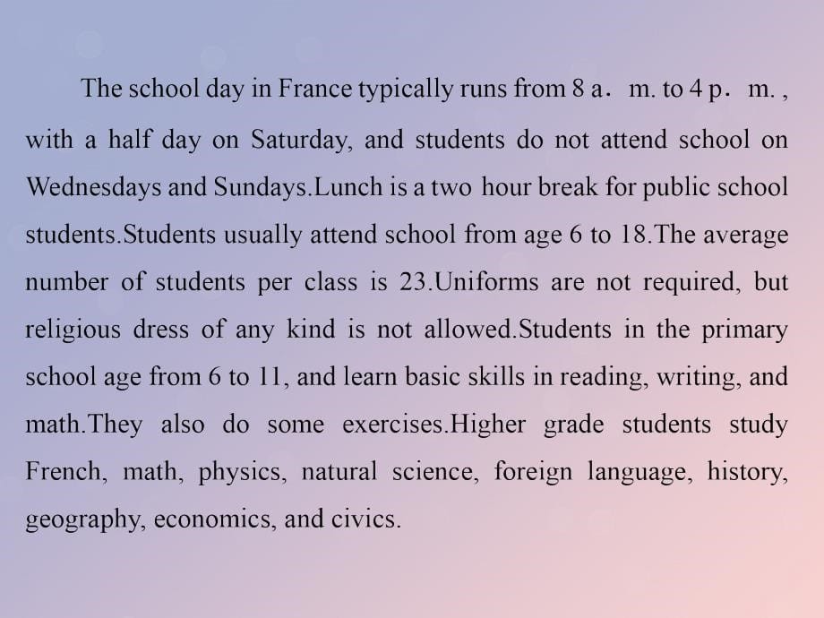 版高中英语Module1MyFirstDayatSeniorHighSectionIntroductionampReadingandVocabularymdashComprehe_第5页