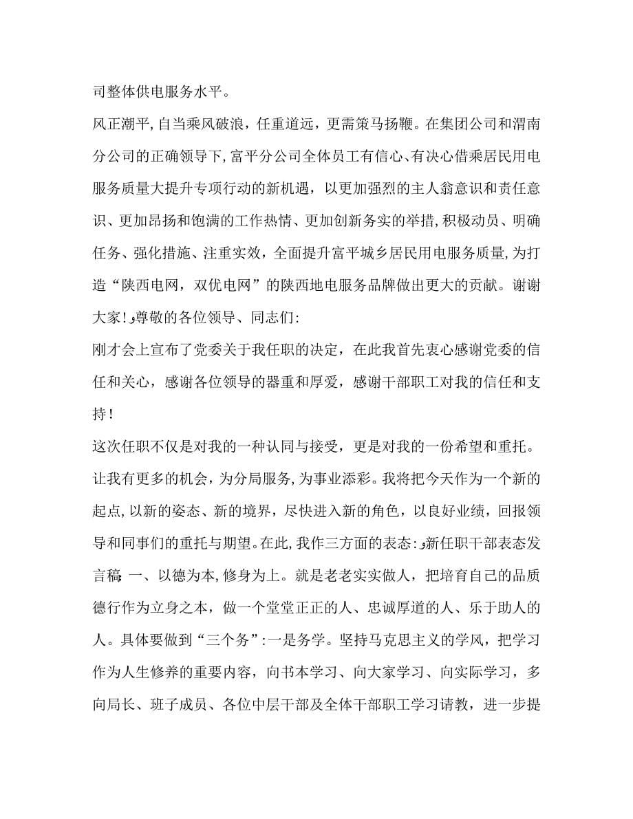 关于表态发言稿_第5页