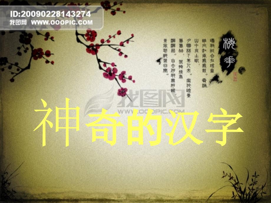 《神奇的汉字》课件剖析_第1页