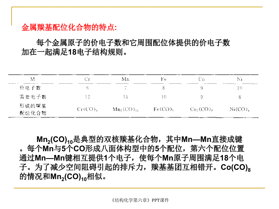 《结构化学第六章》PPT课件课件_第4页