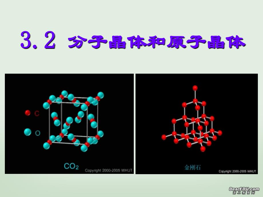 3.2分子晶体和原子晶体_第1页