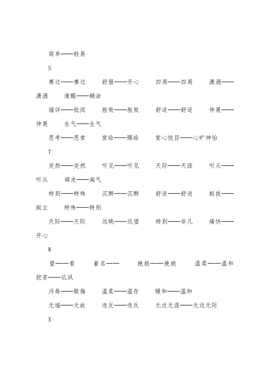 2022年小升初语文知识点近义词（O-Z).docx_第2页