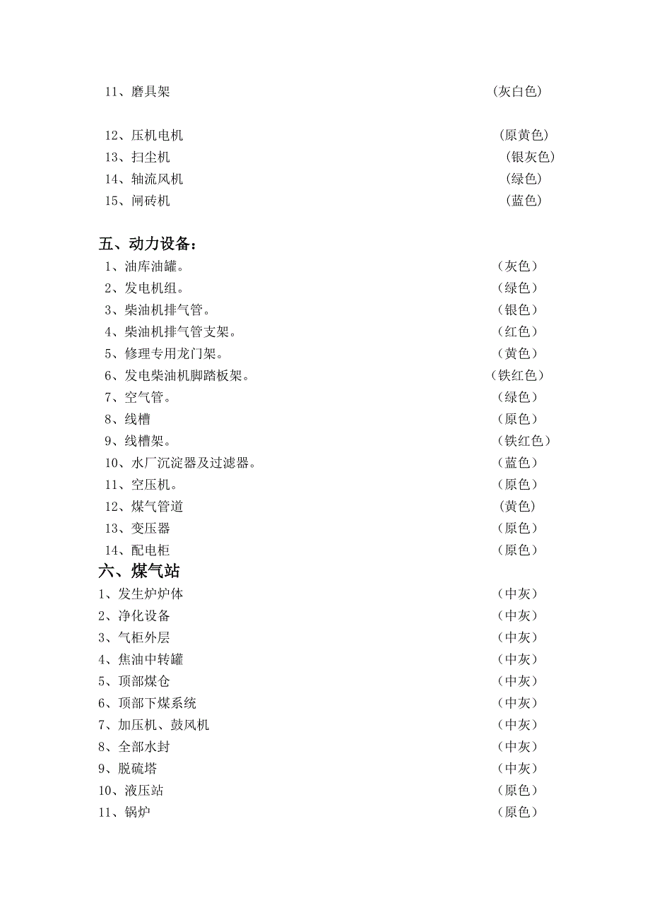 机械设备颜色规定_第3页