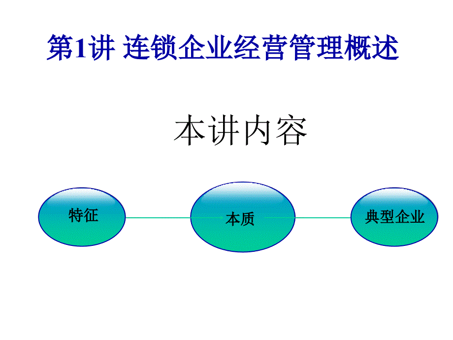 连锁企业经营管理概述PPT39页课件_第1页