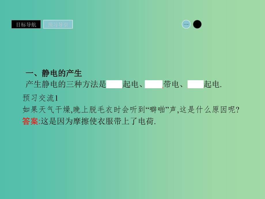 2019高中物理第一章电与磁1.1有趣的静电现象课件粤教版选修.ppt_第3页