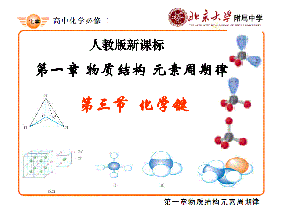 必修二第一章第三节 化学键课件_第1页