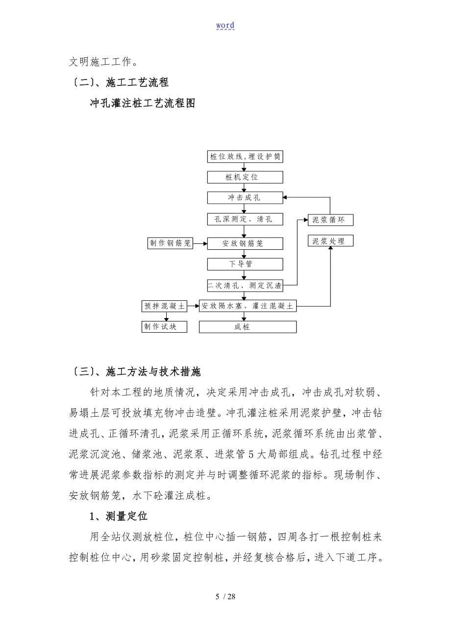 冲孔灌注桩专项施工方案设计(终审)_第5页