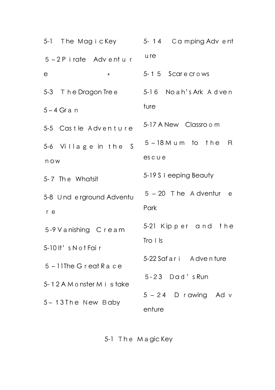 牛津阅读树5级_第1页