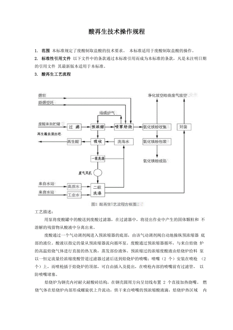 酸再生技术操作规程_第4页