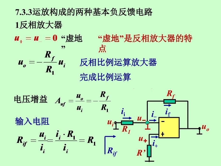 模电课件26第七章集成运放基本电路_第5页