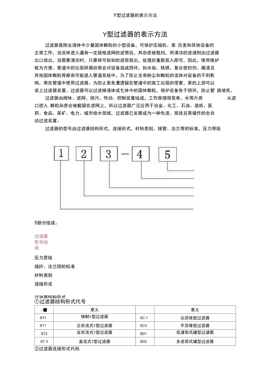 Y型过滤器的表示方法_第1页