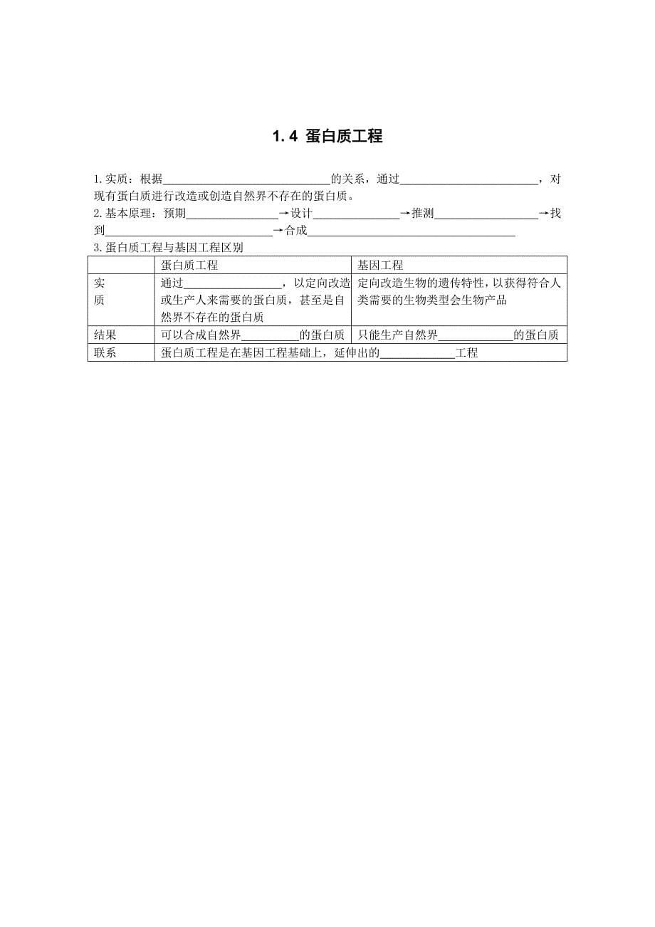 基因工程基础知识填空_第5页