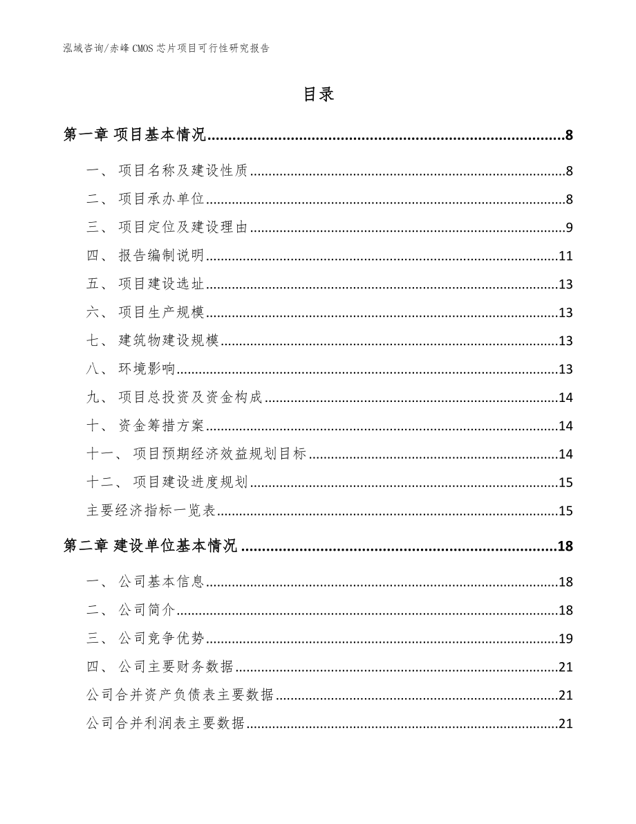 赤峰CMOS芯片项目可行性研究报告【范文参考】_第2页