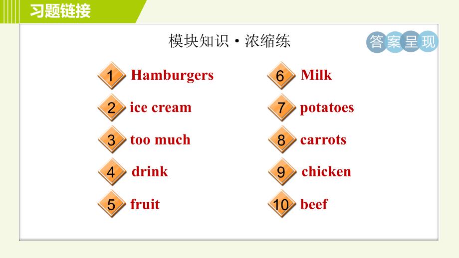 外研版七年级上册英语习题课件 Module4 Period 5 Unit 3 B_第4页