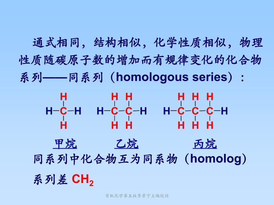 有机化学第五版李景宁主编烷烃课件_第4页