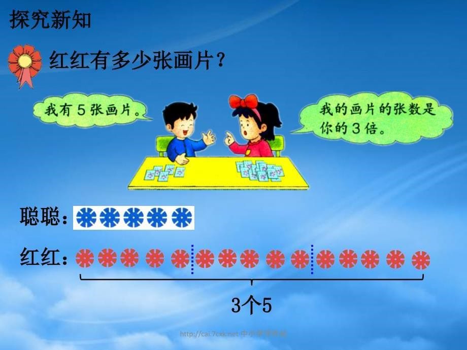 二级数学上册7.3求一个数的几倍是多少1教学课件冀教_第5页