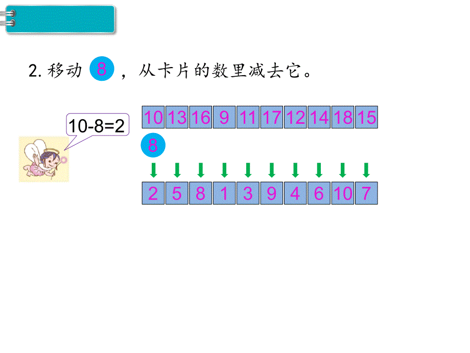 一年级下册数学课件第2单元20以内的退位减法 第6课时 练习课｜人教新课标 (共12张PPT)_第3页