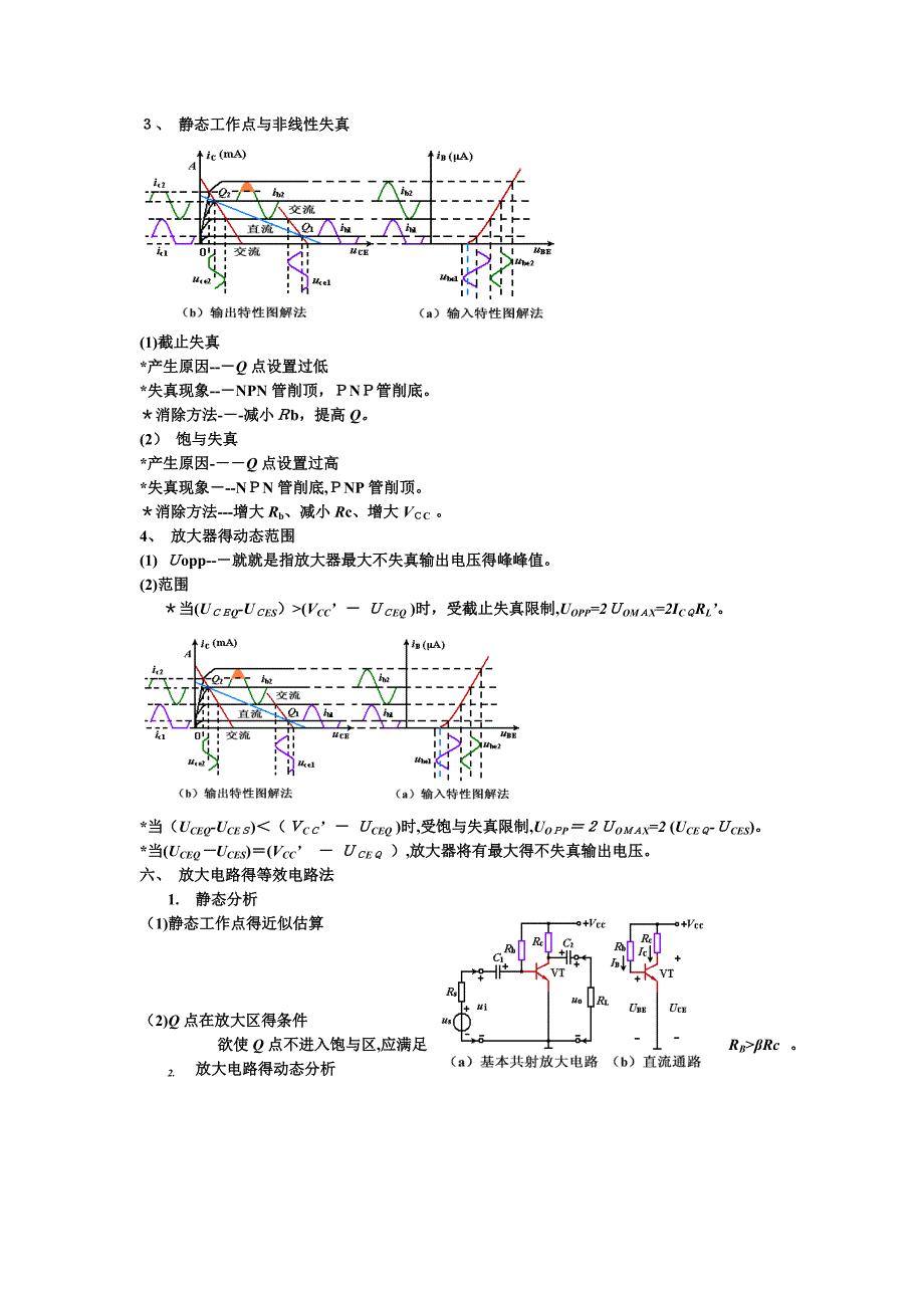 模拟电子技术基础知识点总结_第4页