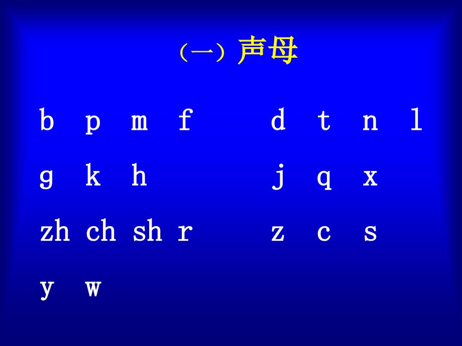 部编版一年级上册语文 《汉语拼音总复习》课件 (2)_第2页