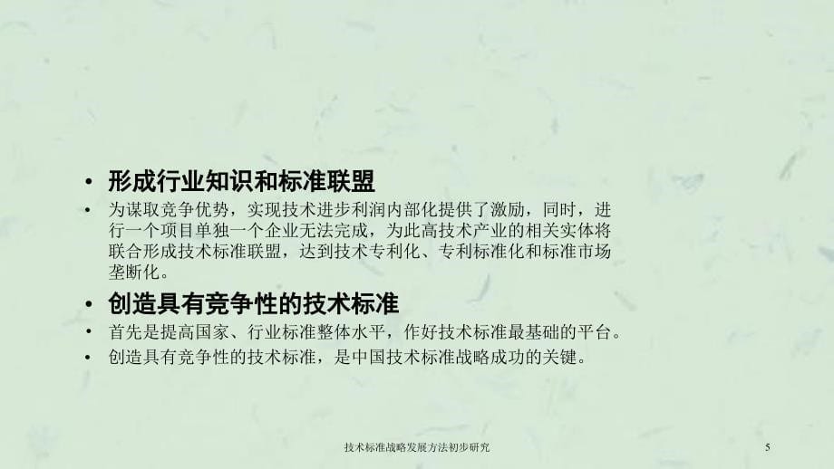 技术标准战略发展方法初步研究课件_第5页