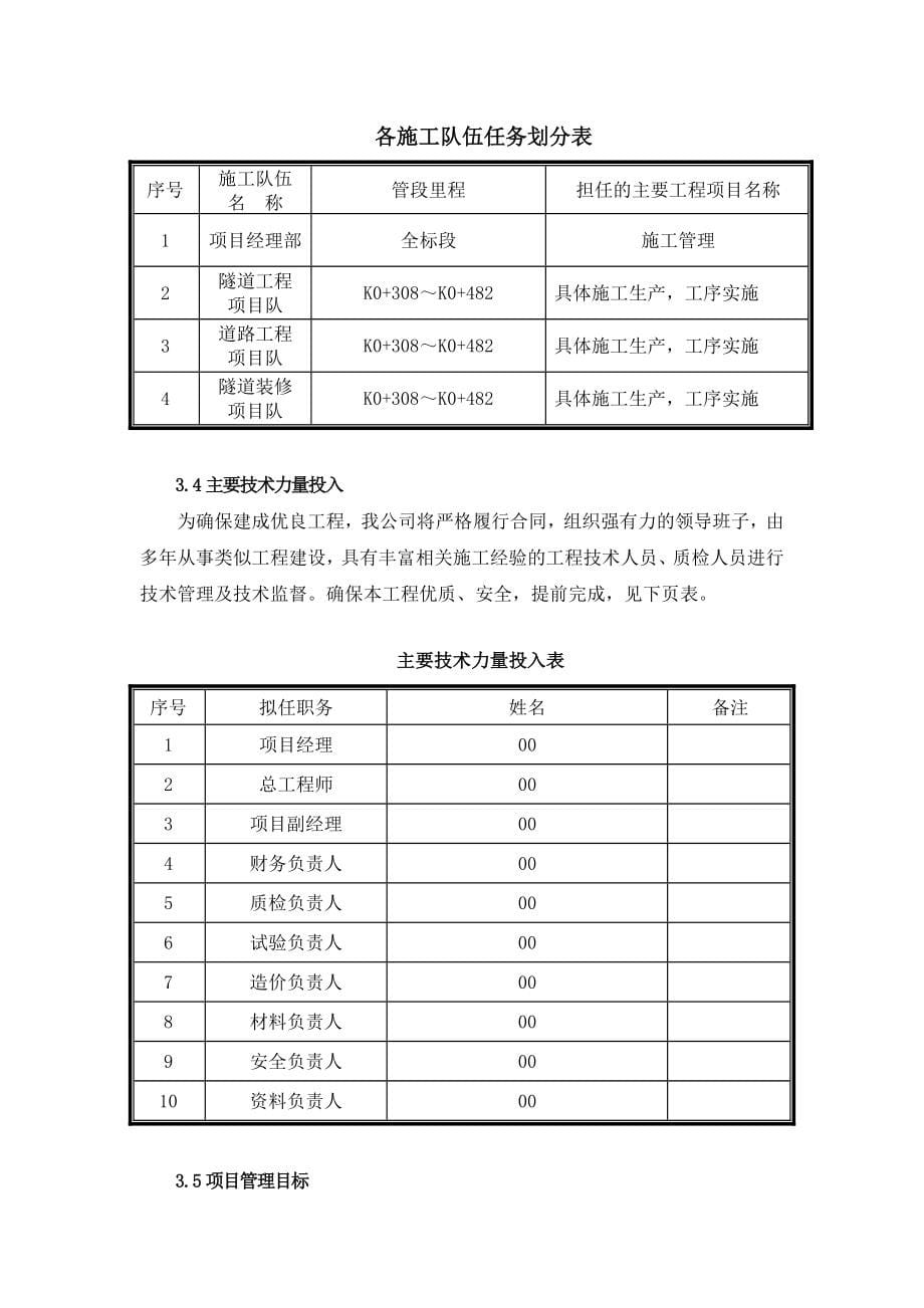 最新下穿机场高速隧道工程施工组织设计.doc_第5页