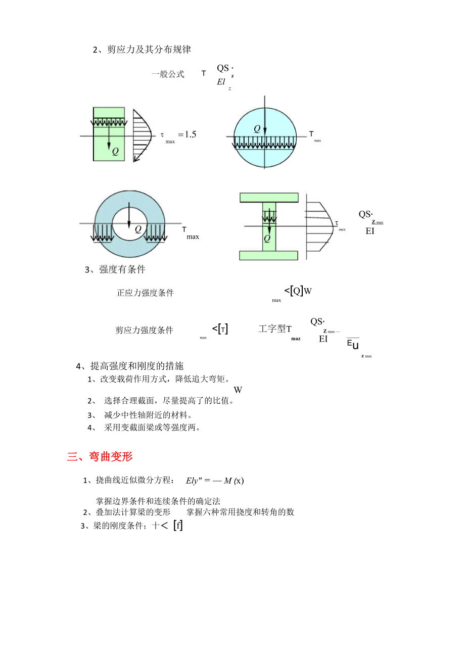 材料力学复习提纲_第2页