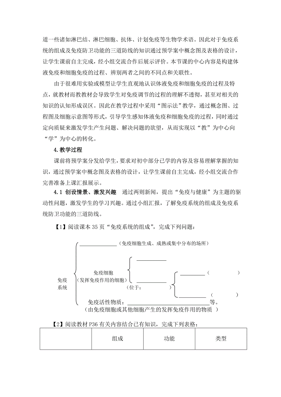 2文本：《免疫调节》第一课时教学设计.doc_第2页