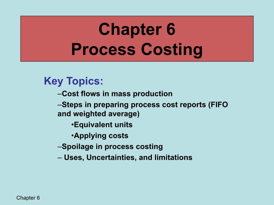 Process CostingSan Jose State University过程成本圣何塞州立大学_第1页