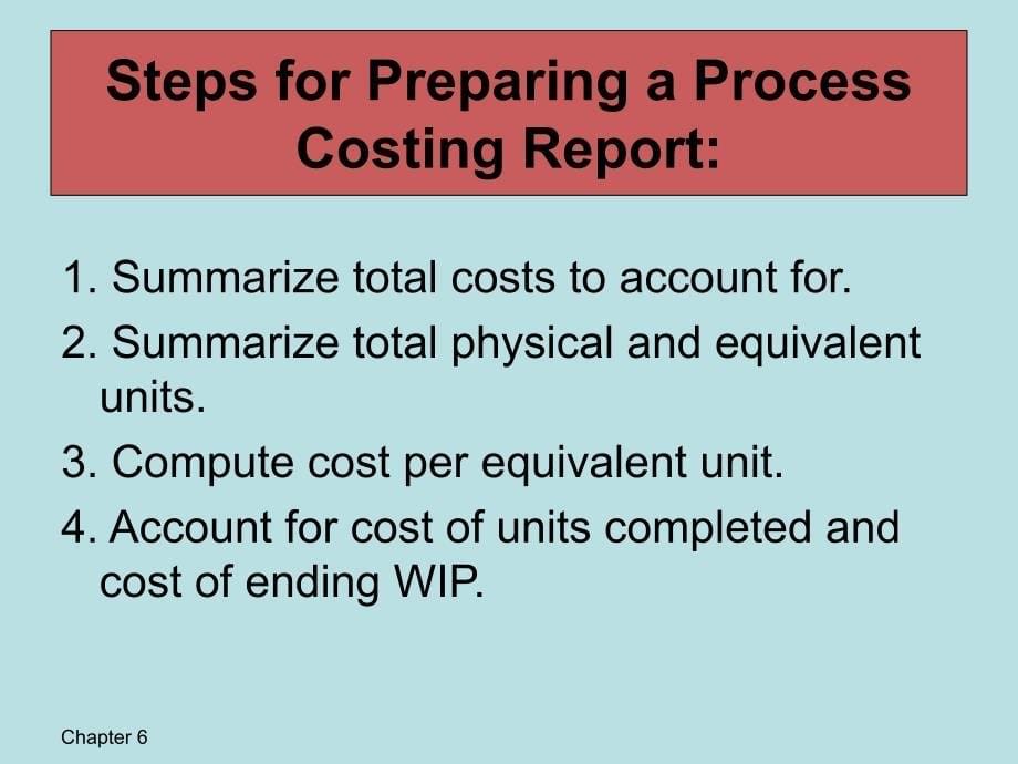 Process CostingSan Jose State University过程成本圣何塞州立大学_第5页