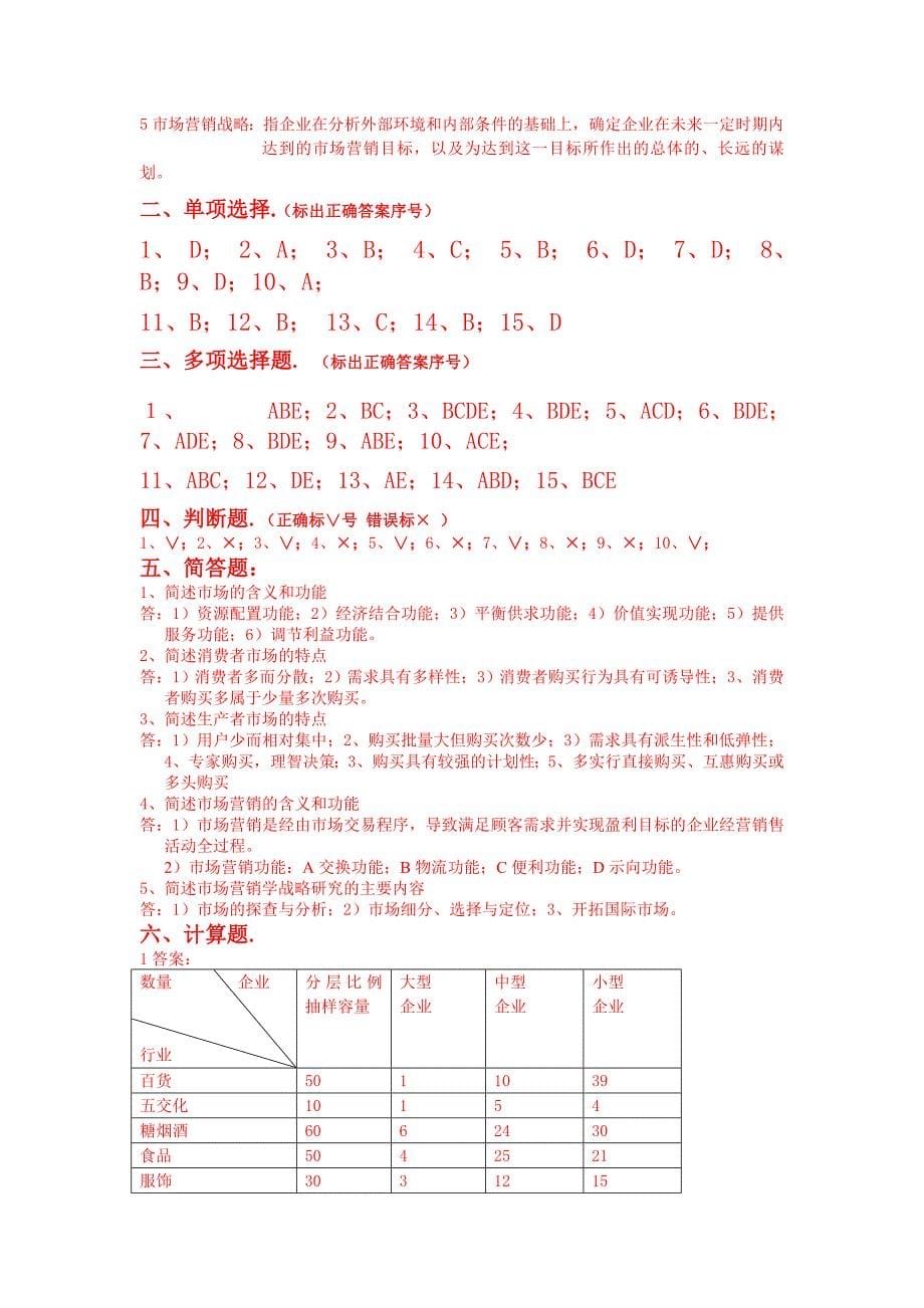 市场营销学模拟试题与答案.doc_第5页