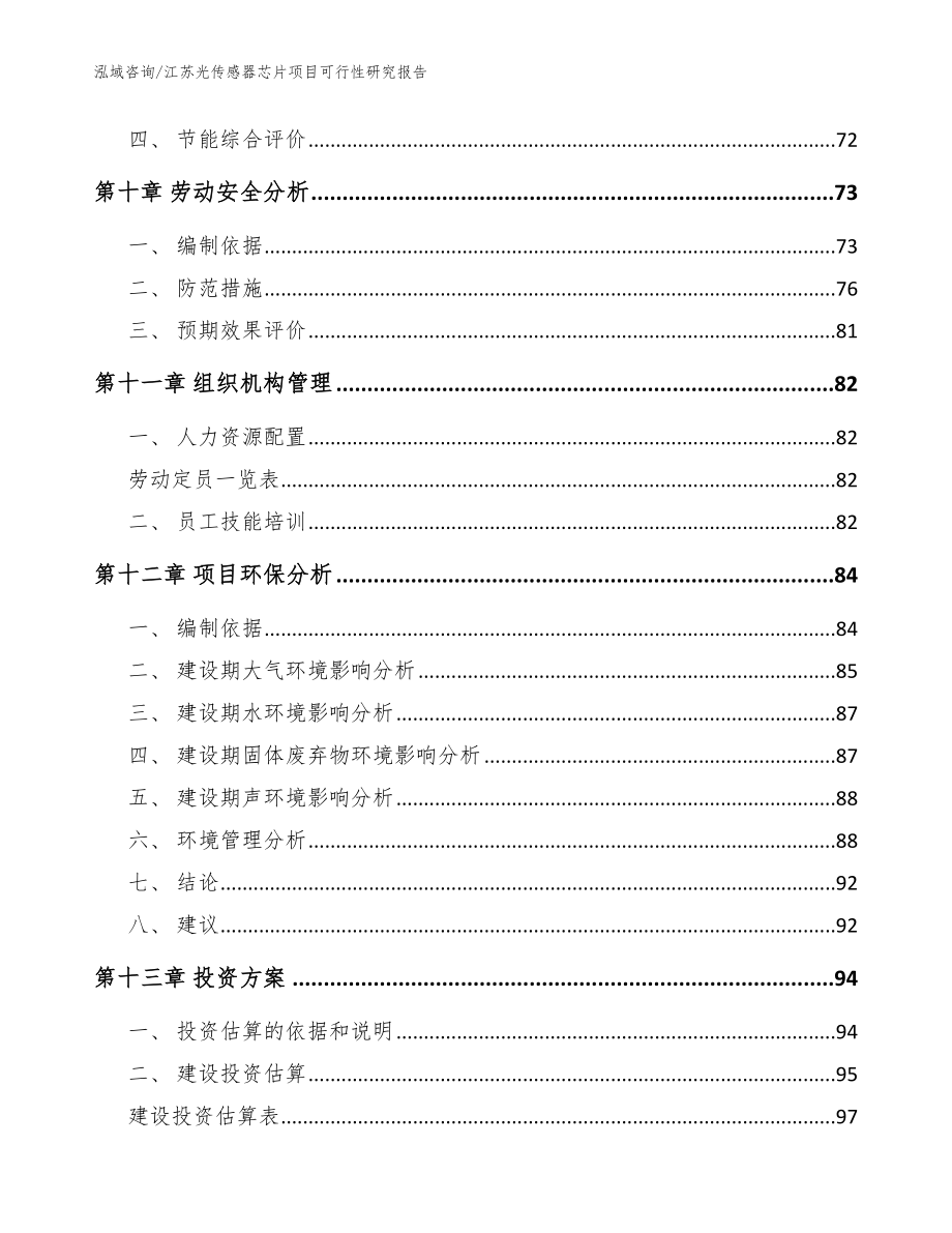 江苏光传感器芯片项目可行性研究报告（模板）_第4页