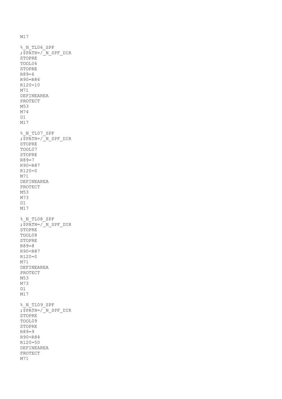 数控冲床的安全保护区功能的设定_第5页