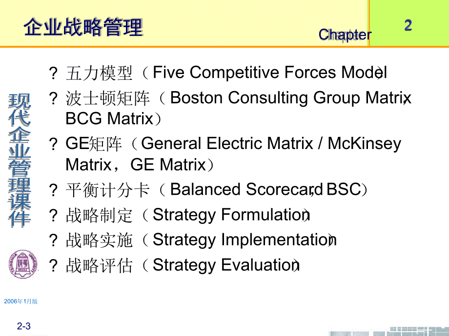 清华大学现代企业管理课件个第章企业战略管理_第3页