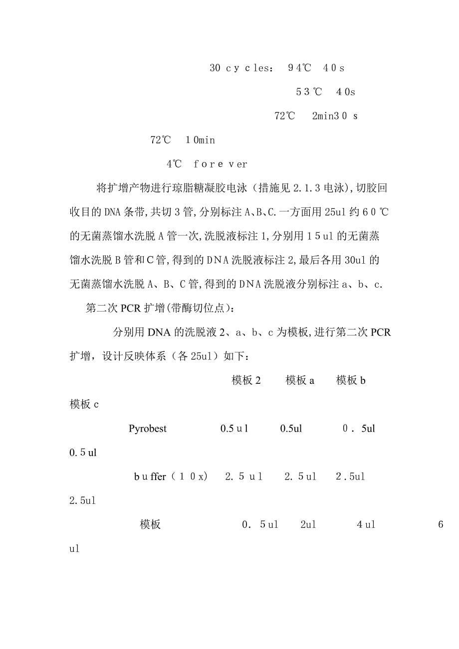 质粒载体的构建_第5页