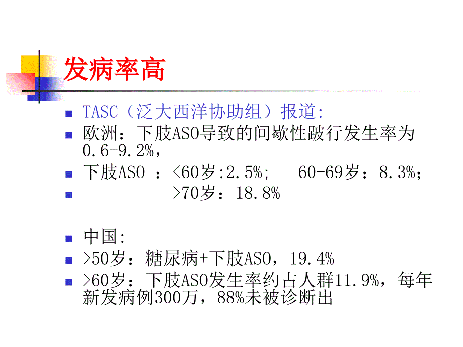 下肢动脉硬化闭塞的临床特点及治疗_第4页