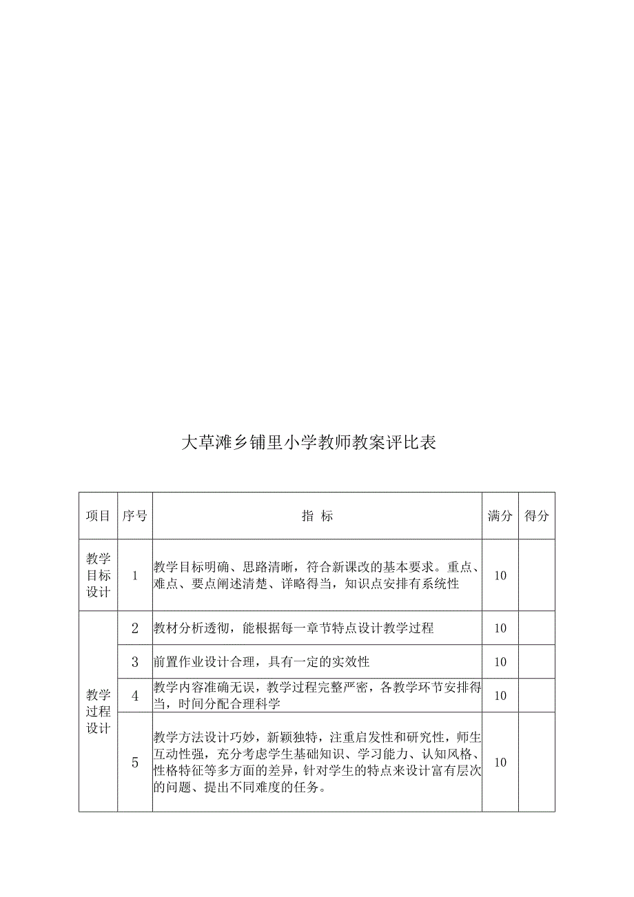 教师优秀教案评比活动实施方案_第3页