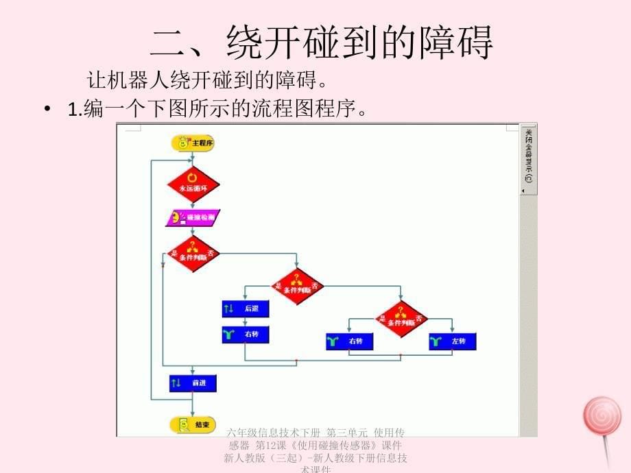 最新六年级信息技术下册第三单元使用传感器第12课使用碰撞传感器课件_第5页