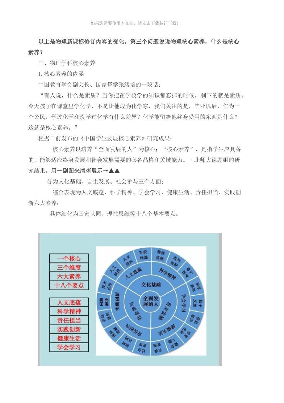 新版普通高中物理课程标准解读_第5页