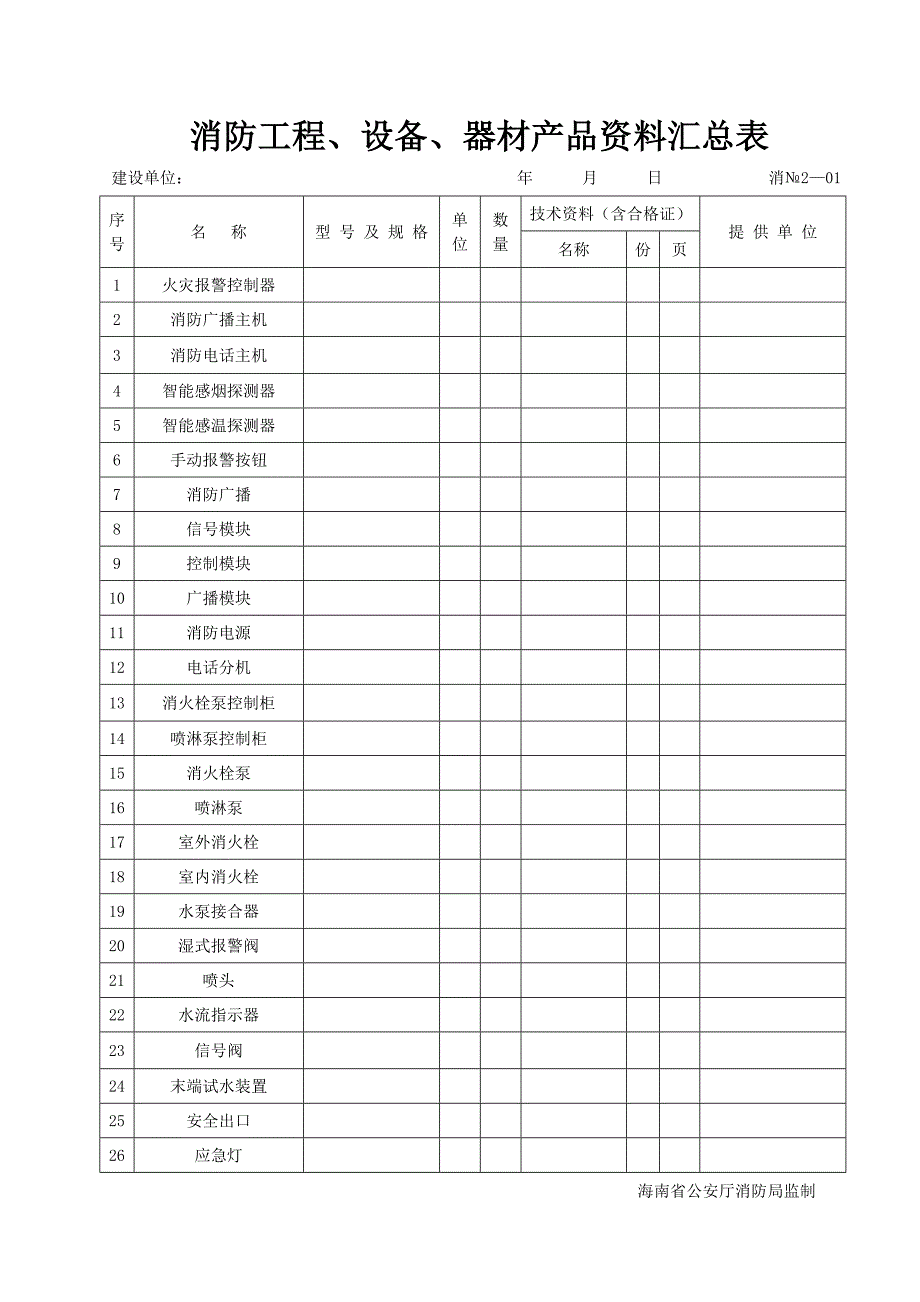 消防工程竣工验收资料(二)册：质量保证资料.doc_第4页