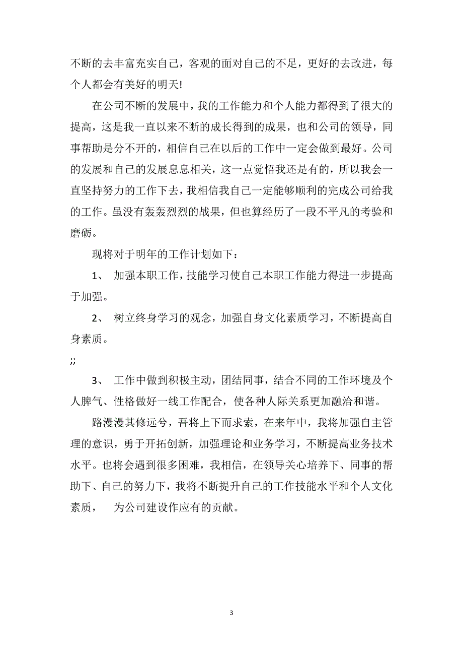 公司技术经理年度总结报告_第3页