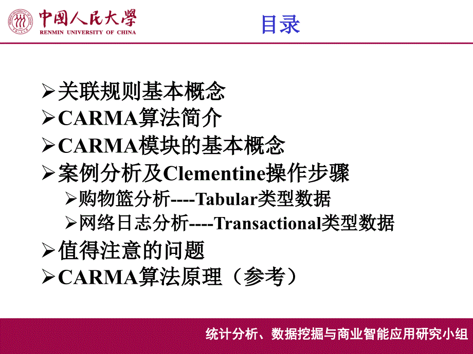 关联规则CARMA_第2页