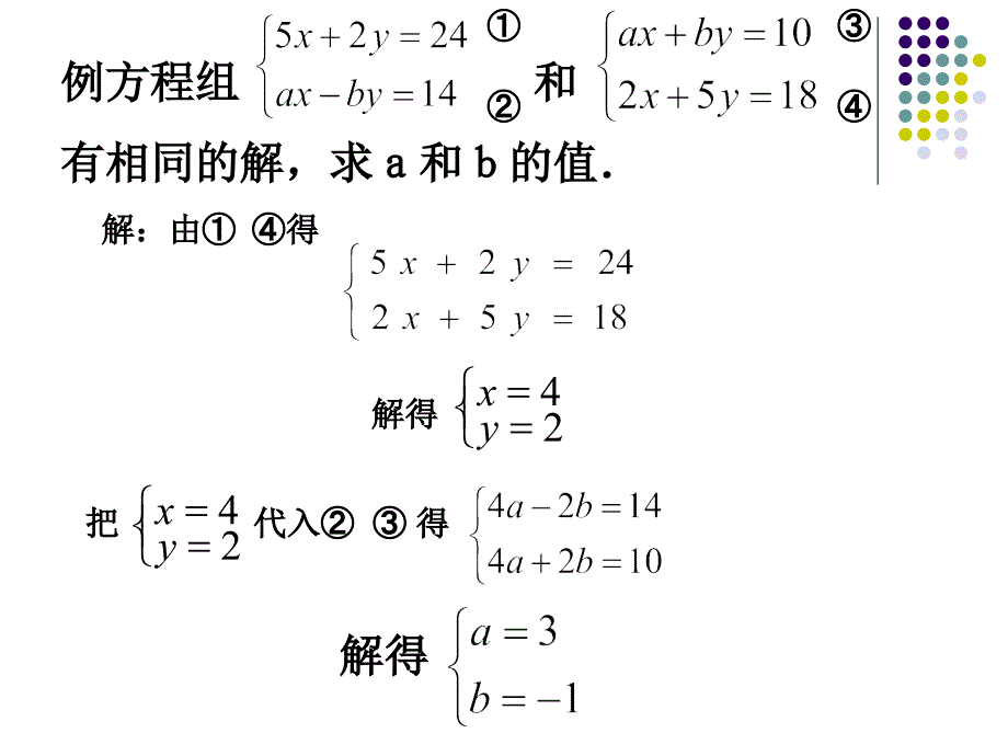 苏科版103解二元一次方程组法复习(教学课件)_第4页