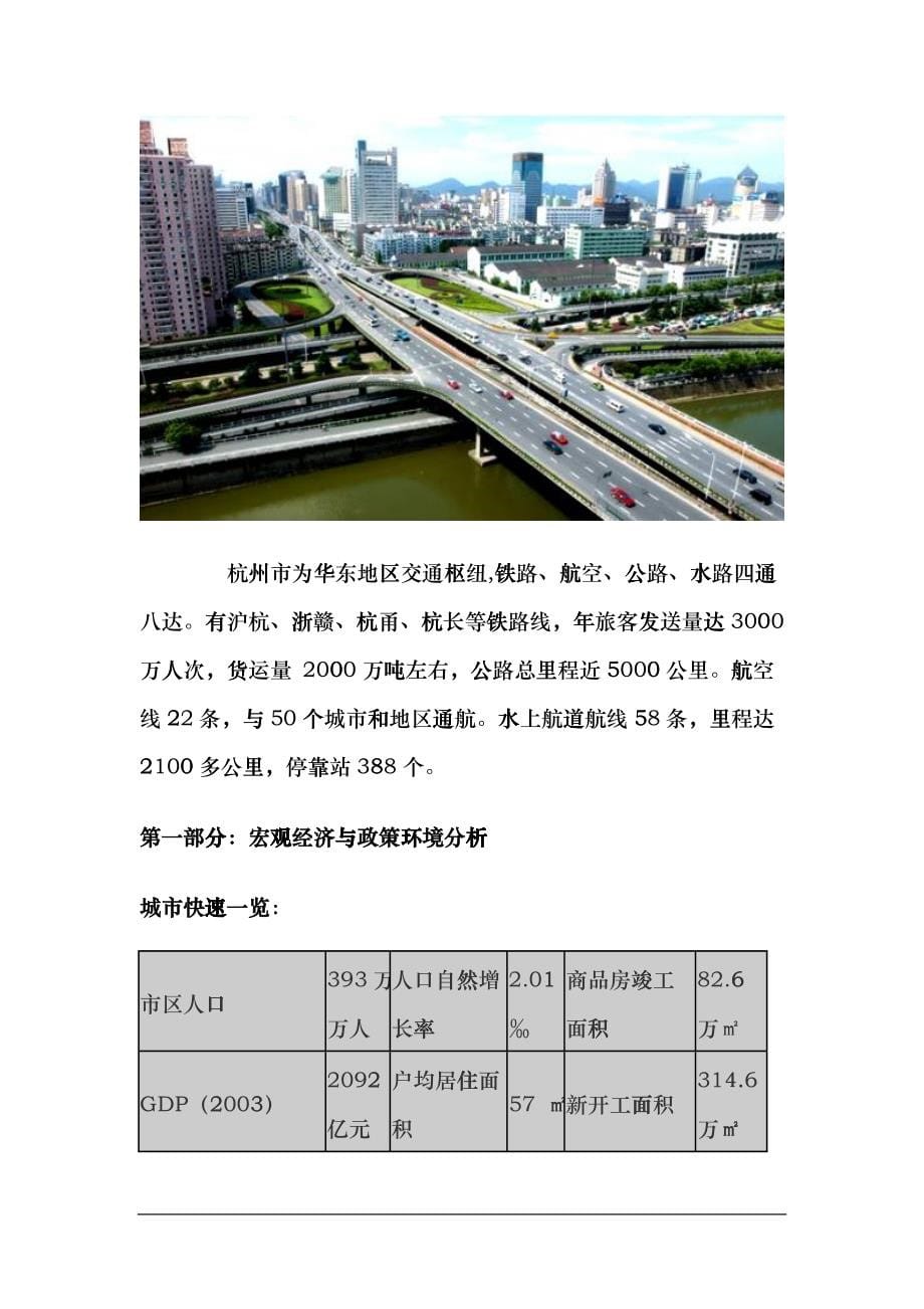 杭州房地产投资潜力城市分析czhg_第5页