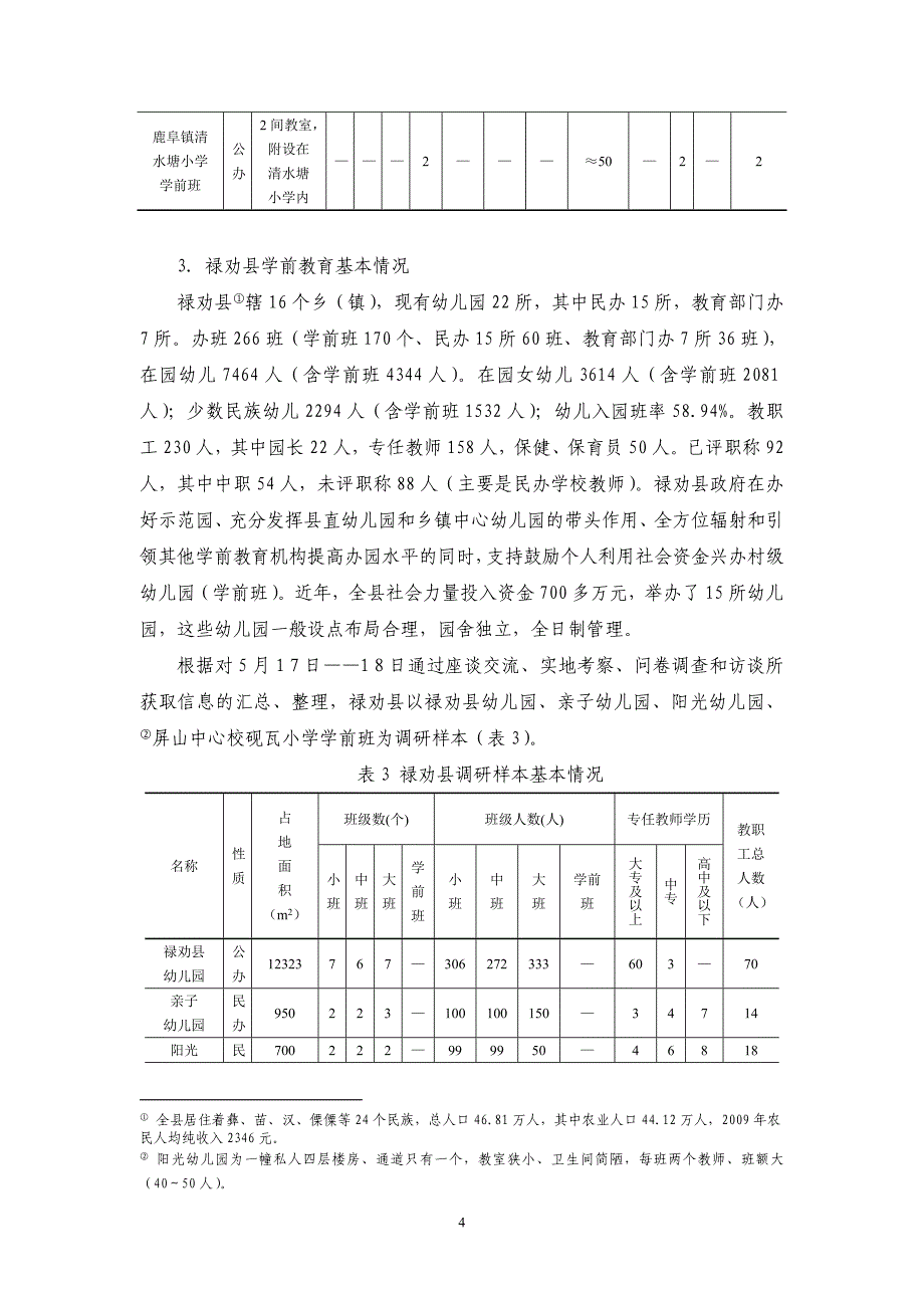 2010年昆明市学前教育发展现状调研报告_第4页