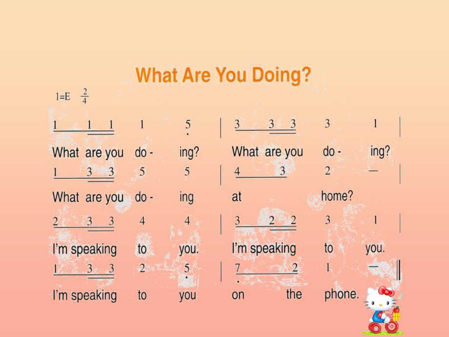 二年级英语下册Module4Unit1Whatareyoudoing课件8外研版_第2页