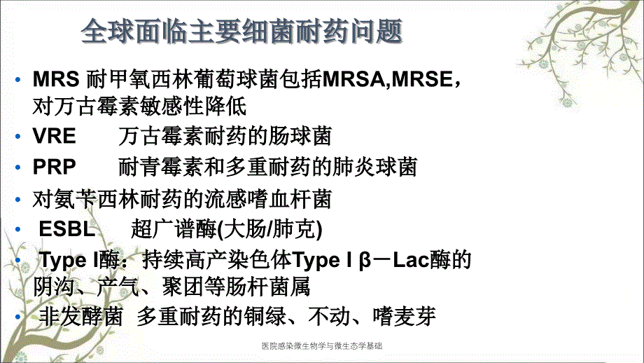 医院感染微生物学与微生态学基础_第4页