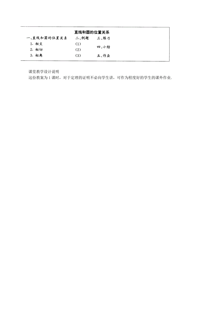 高中数学直线和圆的位置关系新课标人教版必修2A_第4页